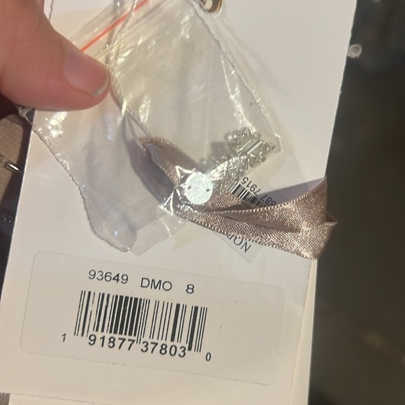 Mac Duggal  93649 NWT BEADED CAP SLEEVE COLUMN MIDI DRESS - Picture 7 of 12